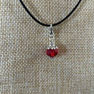 Necklace with Sparkling Bead